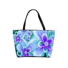 Abstract Flowers Flower Abstract Classic Shoulder Handbag