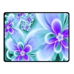 Abstract Flowers Flower Abstract Fleece Blanket (small) by Jancukart