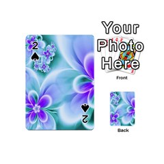 Abstract Flowers Flower Abstract Playing Cards 54 Designs (mini)