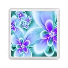 Abstract Flowers Flower Abstract Memory Card Reader (square)