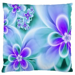 Abstract Flowers Flower Abstract Large Cushion Case (one Side)