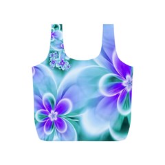 Abstract Flowers Flower Abstract Full Print Recycle Bag (s) by Jancukart