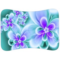 Abstract Flowers Flower Abstract Velour Seat Head Rest Cushion