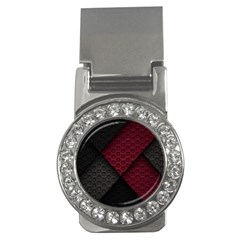 Red Black Abstract Pride Abstract Digital Art Money Clips (cz) 