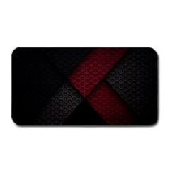 Red Black Abstract Pride Abstract Digital Art Medium Bar Mat