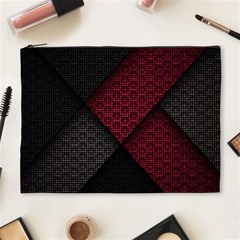 Red Black Abstract Pride Abstract Digital Art Cosmetic Bag (xl)