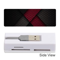 Red Black Abstract Pride Abstract Digital Art Memory Card Reader (stick)