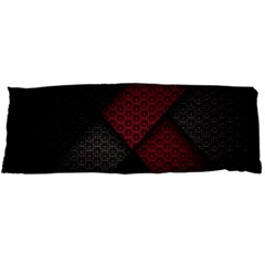 Red Black Abstract Pride Abstract Digital Art Body Pillow Case Dakimakura (two Sides) by Jancukart