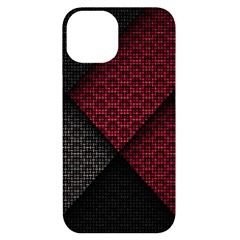 Red Black Abstract Pride Abstract Digital Art Iphone 14 Black Uv Print Case