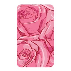 Pink Roses Pattern Floral Patterns Memory Card Reader (rectangular)