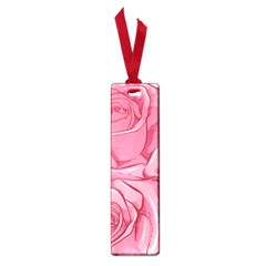 Pink Roses Pattern Floral Patterns Small Book Marks by Jancukart