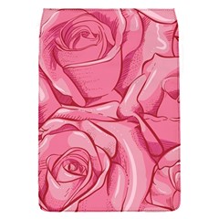 Pink Roses Pattern Floral Patterns Removable Flap Cover (s)