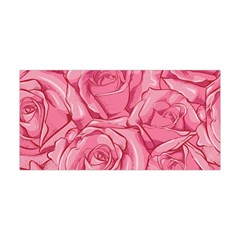 Pink Roses Pattern Floral Patterns Yoga Headband