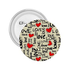 Love Abstract Background Textures Creative Grunge 2 25  Buttons by Jancukart