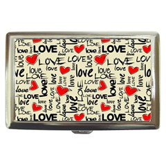 Love Abstract Background Textures Creative Grunge Cigarette Money Case