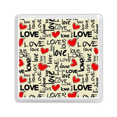 Love Abstract Background Textures Creative Grunge Memory Card Reader (square) by Jancukart