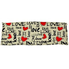 Love Abstract Background Textures Creative Grunge Body Pillow Case Dakimakura (two Sides) by Jancukart