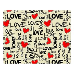 Love Abstract Background Textures Creative Grunge Two Sides Premium Plush Fleece Blanket (large) by Jancukart