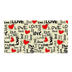 Love Abstract Background Textures Creative Grunge Satin Wrap 35  X 70 