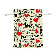 Love Abstract Background Textures Creative Grunge Lightweight Drawstring Pouch (m)