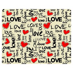 Love Abstract Background Textures Creative Grunge Premium Plush Fleece Blanket (medium) by Jancukart