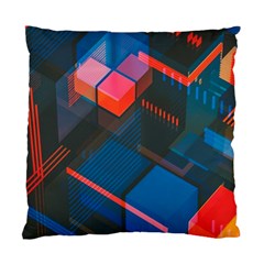 Minimalist Abstract Shaping  Abstract Digital Art Standard Cushion Case (one Side) by Jancukart