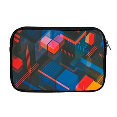 Minimalist Abstract Shaping  Abstract Digital Art Apple Macbook Pro 17  Zipper Case