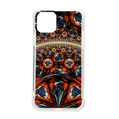 Fractal Floral Ornaments Rings 3d Sphere Floral Pattern Neon Art Iphone 11 Pro 5 8 Inch Tpu Uv Print Case