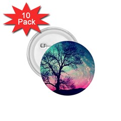 Tree Abstract Field Galaxy Night Nature 1 75  Buttons (10 Pack)