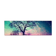 Tree Abstract Field Galaxy Night Nature Sticker Bumper (10 Pack)