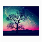 Tree Abstract Field Galaxy Night Nature Small Glasses Cloth Front