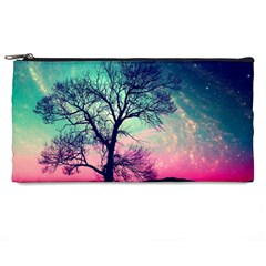 Tree Abstract Field Galaxy Night Nature Pencil Case