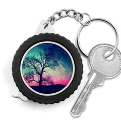 Tree Abstract Field Galaxy Night Nature Measuring Tape