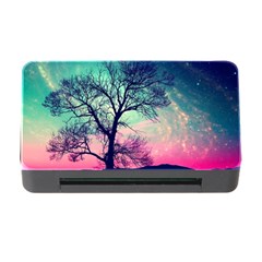 Tree Abstract Field Galaxy Night Nature Memory Card Reader With Cf