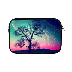 Tree Abstract Field Galaxy Night Nature Apple Ipad Mini Zipper Cases