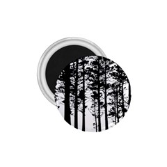 Trees Forest Woods Woodland Trunk 1 75  Magnets