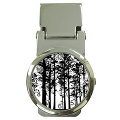 Trees Forest Woods Woodland Trunk Money Clip Watches