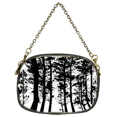 Trees Forest Woods Woodland Trunk Chain Purse (two Sides) by Jancukart