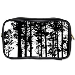 Trees Forest Woods Woodland Trunk Toiletries Bag (one Side)