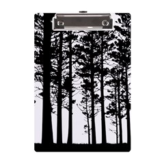 Trees Forest Woods Woodland Trunk A5 Acrylic Clipboard