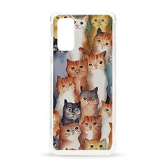 Cats Watercolor Pet Animal Mammal Samsung Galaxy S20 6 2 Inch Tpu Uv Case by Jancukart