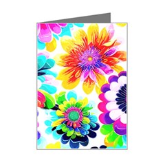 Flower Floral Flora Dais Rose Mini Greeting Card