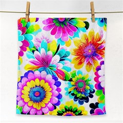 Flower Floral Flora Dais Rose Face Towel