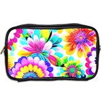 Flower Floral Flora Dais Rose Toiletries Bag (Two Sides) Back