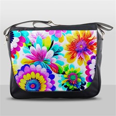 Flower Floral Flora Dais Rose Messenger Bag