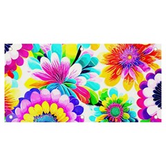 Flower Floral Flora Dais Rose Banner And Sign 6  X 3 