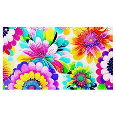 Flower Floral Flora Dais Rose Banner And Sign 7  X 4 