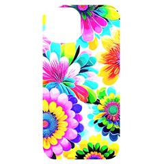 Flower Floral Flora Dais Rose Iphone 14 Black Uv Print Case