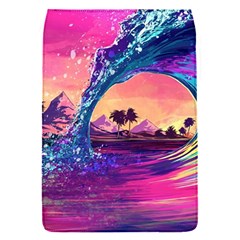 Retro Wave Ocean Removable Flap Cover (s) by Semog4