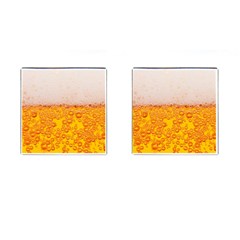 Beer Texture Drinks Texture Cufflinks (square) by Semog4